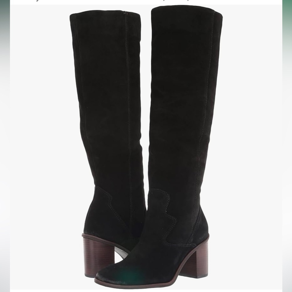 Lucky Brand Jolna black suede boots